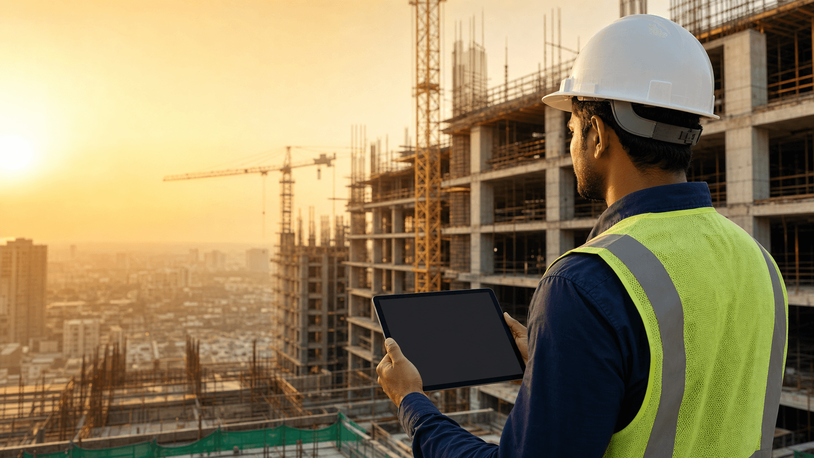 Construction project managed through CWOS
